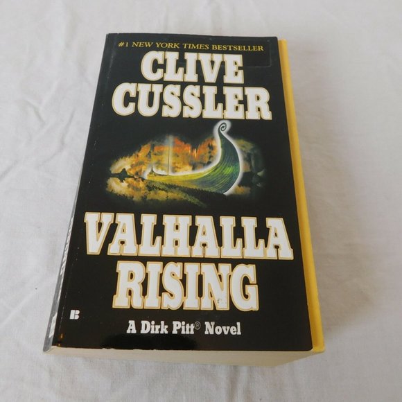 Lot of 3 Clive Cussler PB Valhalla Rising Dirk Pitt Kingdom Fargo Mirage Oregon - Picture 2 of 10